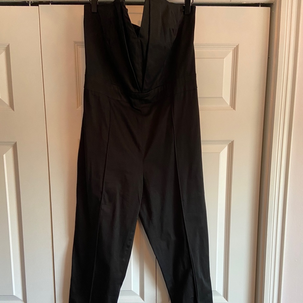 ASOS Black Strapless Jumpsuit